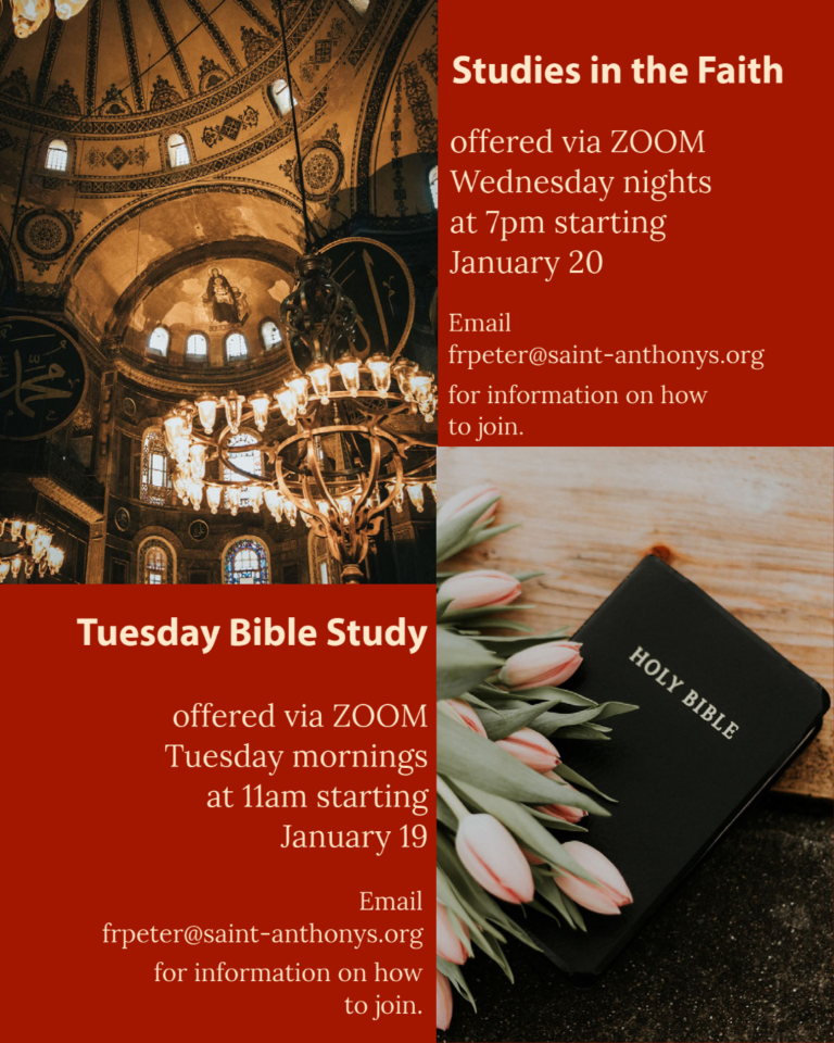 Saint Anthony Greek Orthodox Church 778 S. Rosemead Blvd. Pasadena, CA (626) 4496943